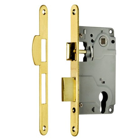 Корпус замка ITAROS 85х52 с одним PVC ригелем